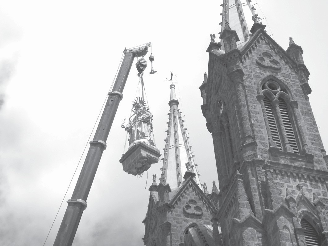 Registro histórico da Catedral Nossa Senhora da Oliveira.