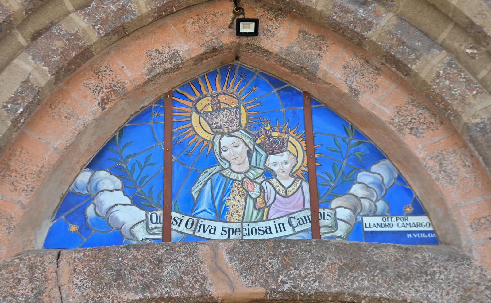 Detalhe da fachada da Catedral referente ao elemento F10.