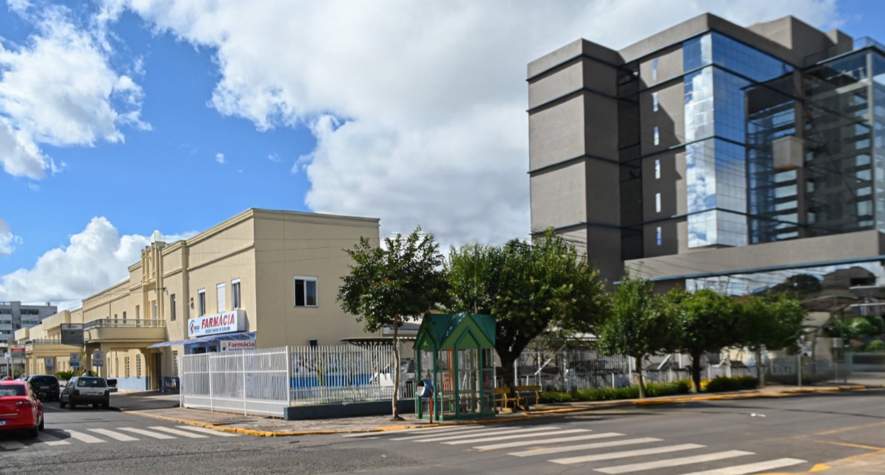Fachada atual do Hospital Nossa Senhora da Oliveira