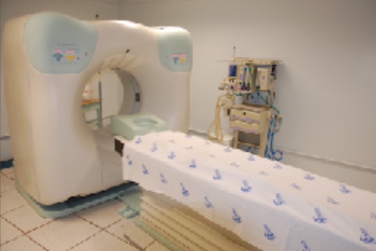 Novo aparelho de Tomografia